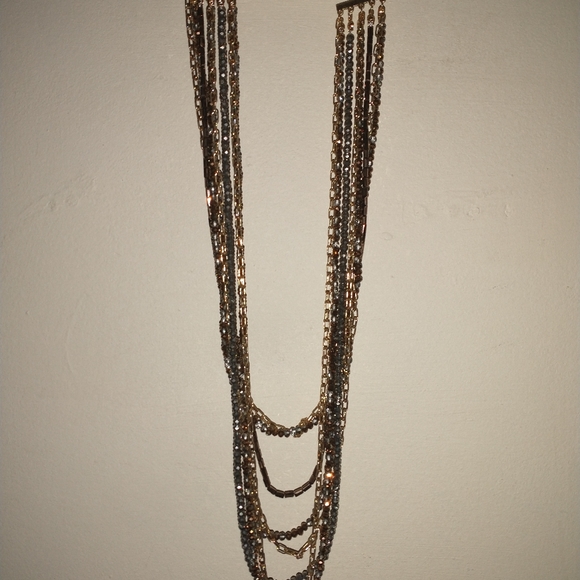 5 Strand ANewDay Necklace. Better in person - Picture 7 of 9